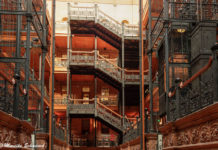 A Visit to the Bradbury Building in Los Angeles Besuch des Bradbury Building
