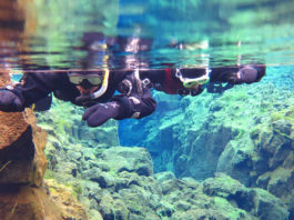 Silfra-Spalte - Schnorcheln zwischen zwei Kontinentalplatten in Island