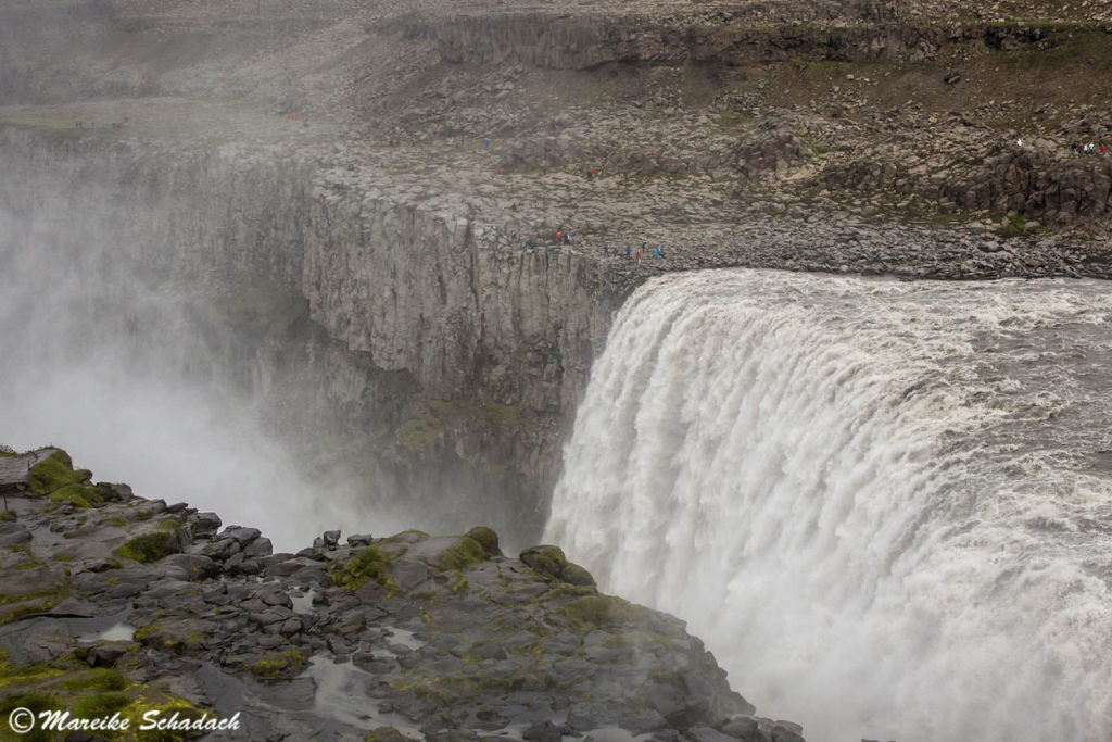 Der Wasserfall Dettifoss ist ein Highlight vom Diamond-Circle in Island