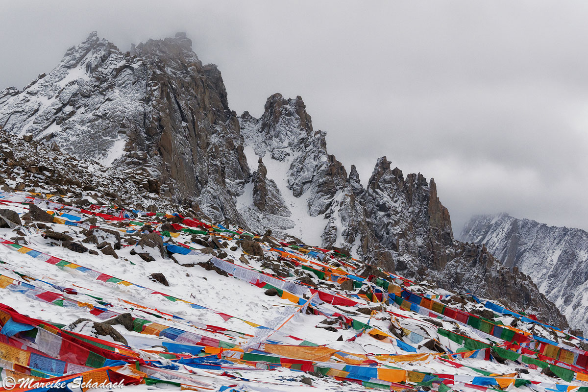 Drölma La Pass beim Trekking um den Kailash 