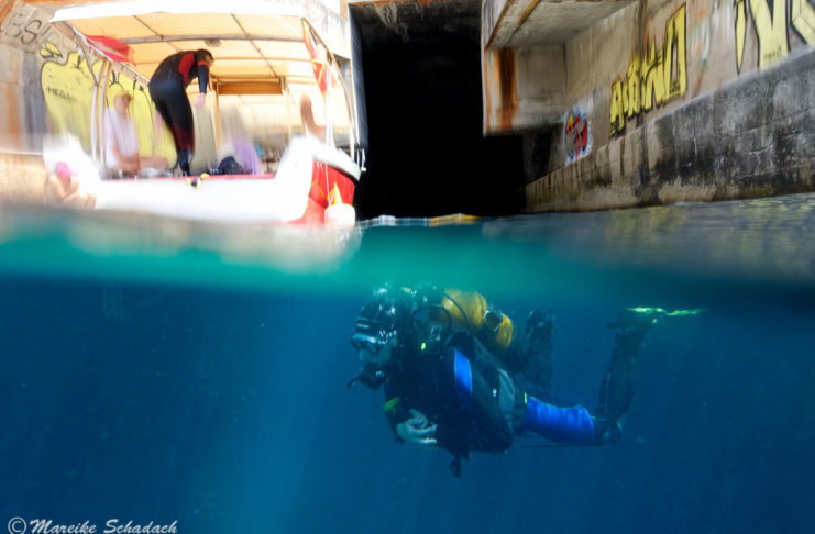 Tauchen im U-Boot-Bunker