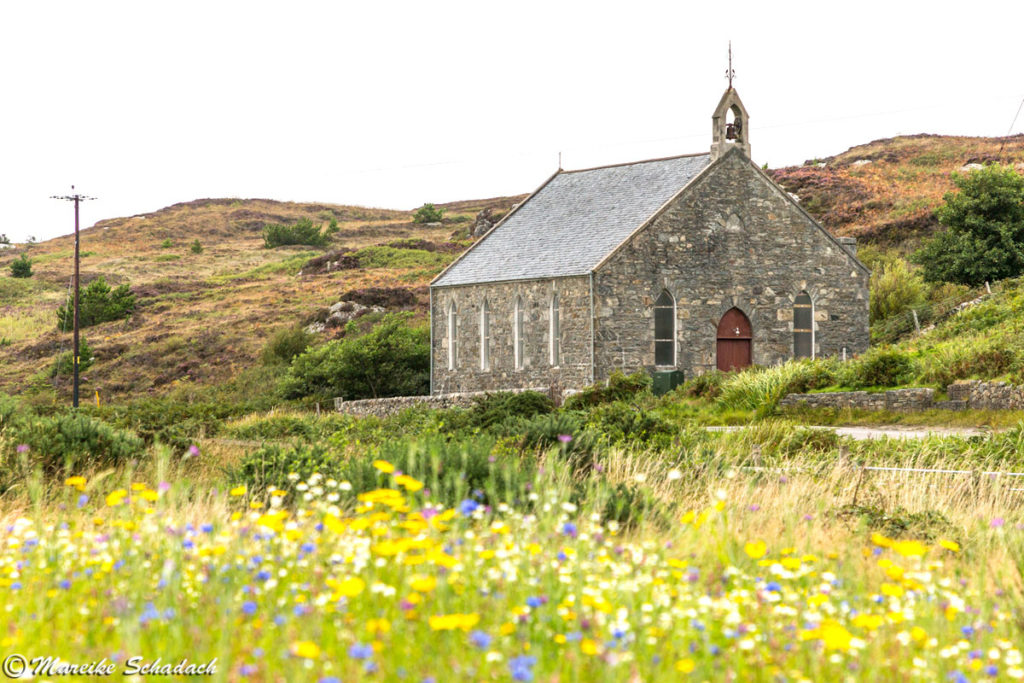 Kirche auf der Isle of Coll 