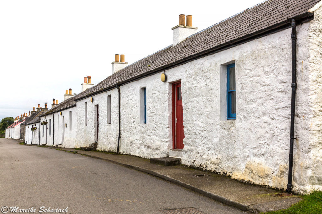 Häuser in Arinagur, Isle of Coll 