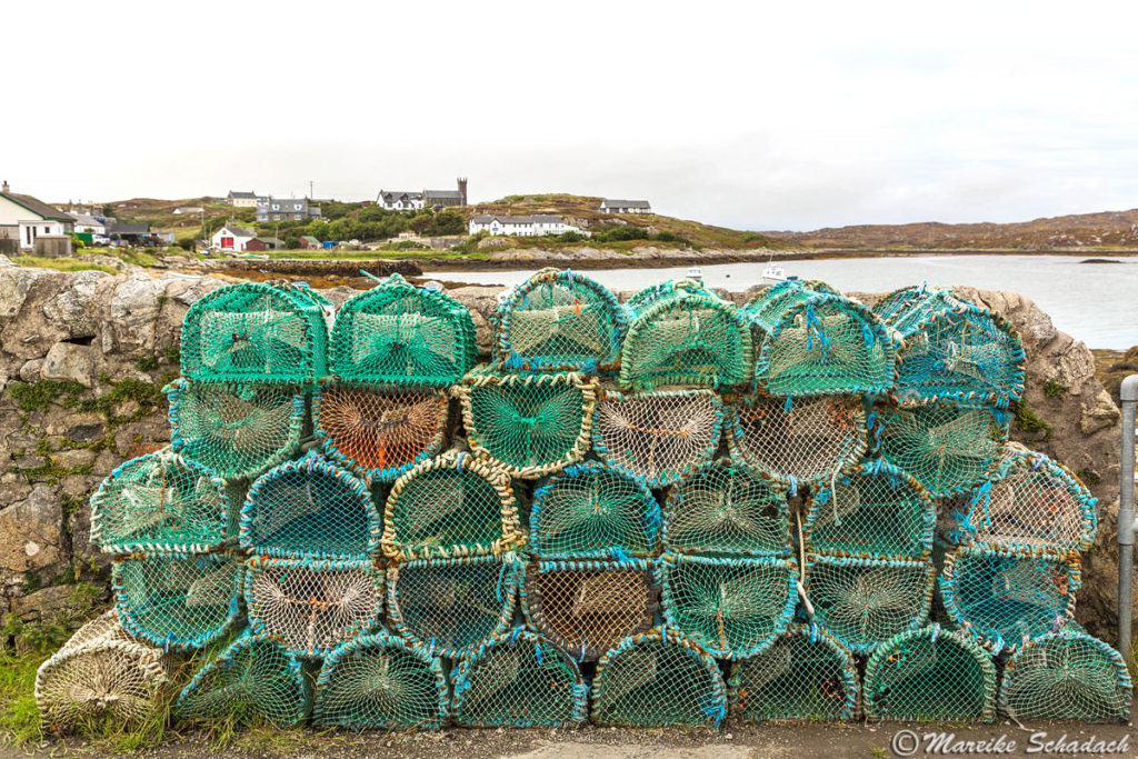 Hafen in Arinagur, Isle of Coll 