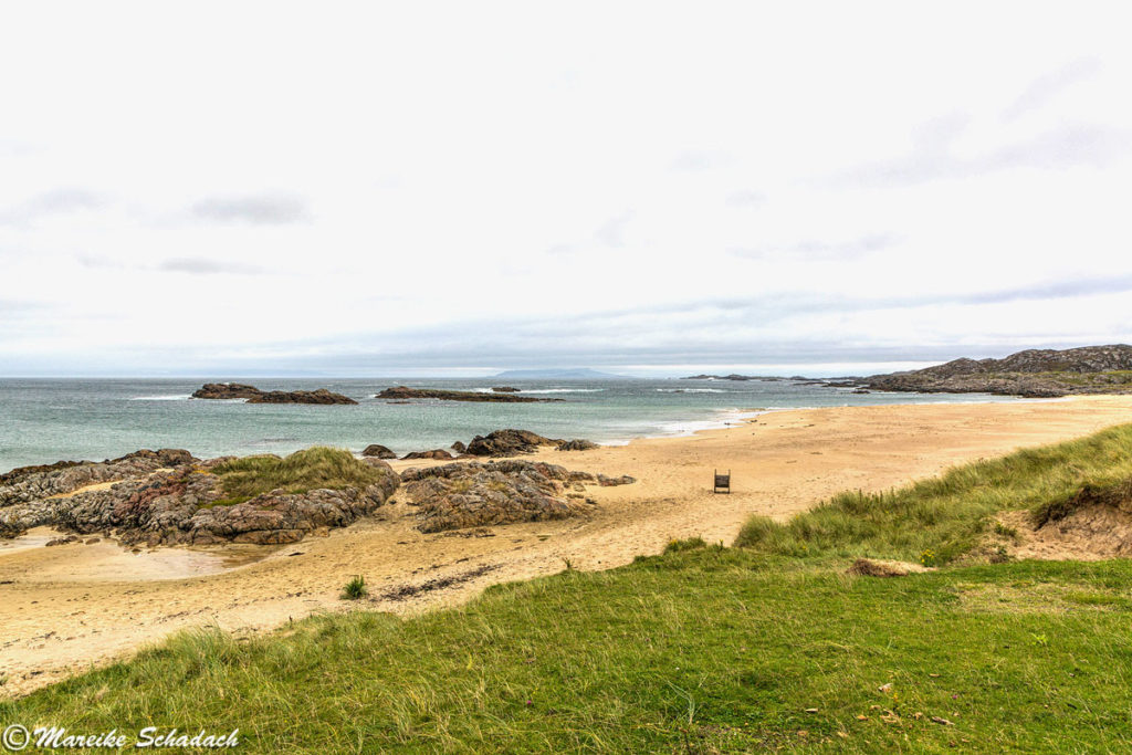 Sandstrand auf der Isle of Coll 