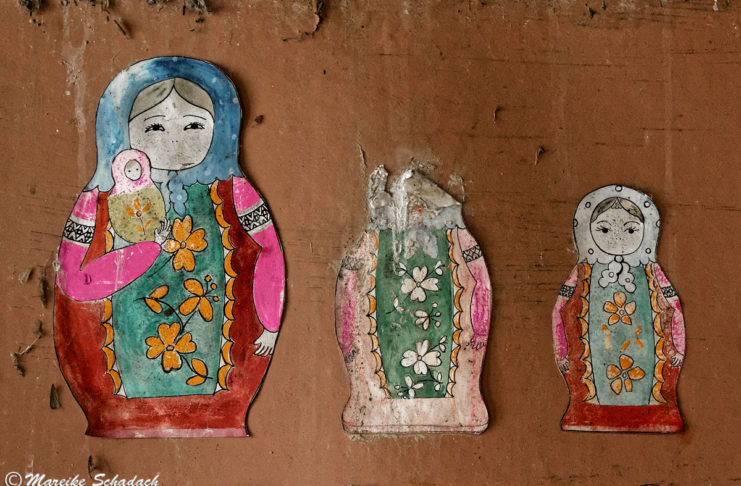 Matrjoschkas im Kindergarten Kopachi