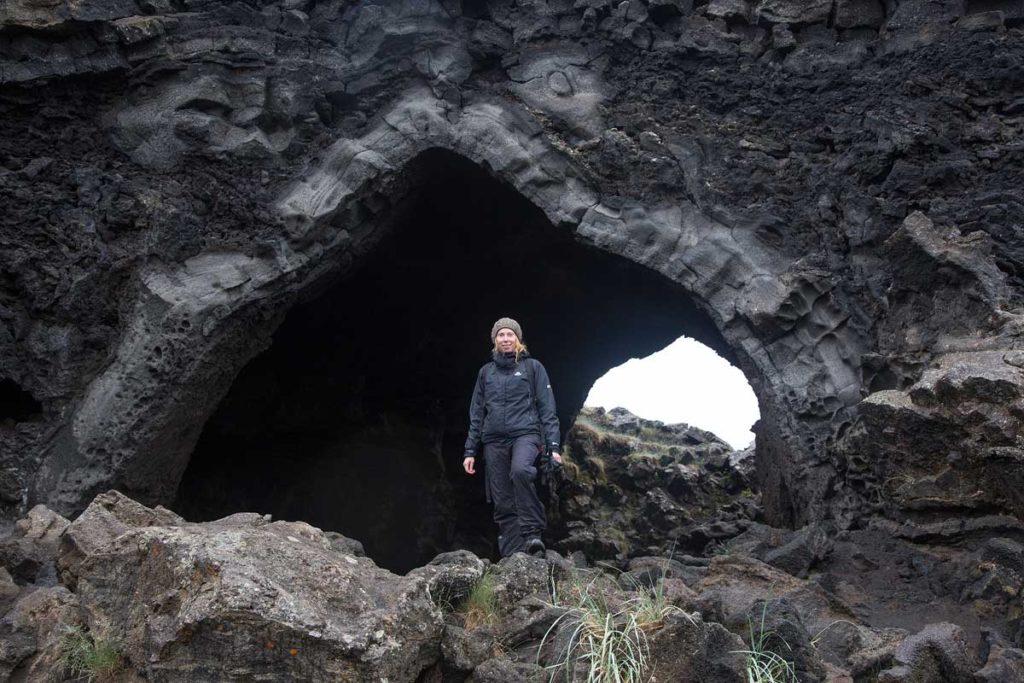 Lavalandschaft in Dimmuborgir