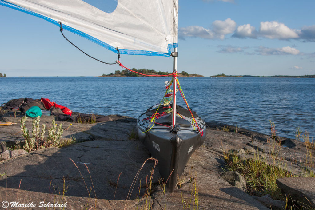 Kajaktour in den Schären von Schweden