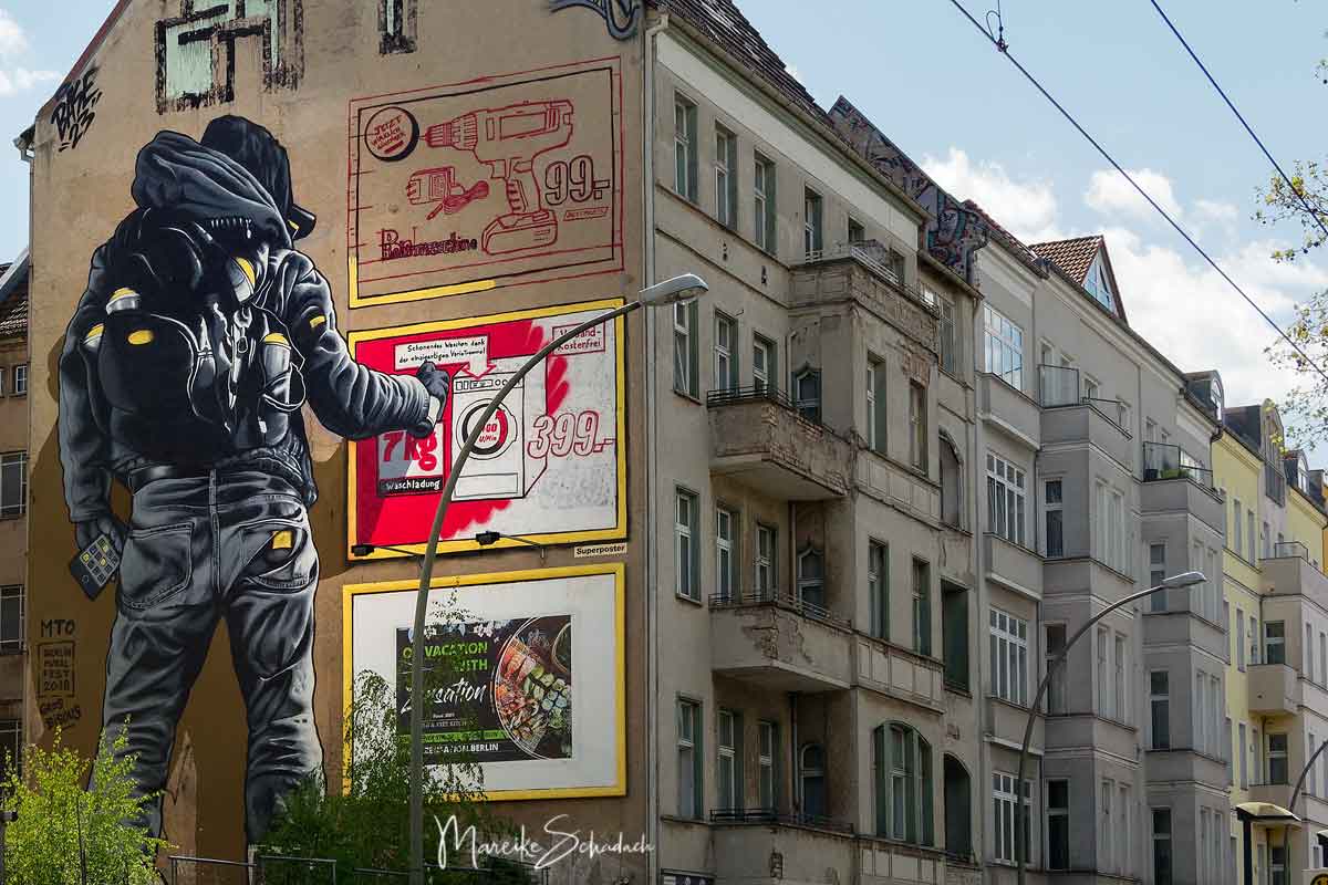 Mural MTO: There’s No Such Thing As Bad Publicity - Street Art Map Berlin