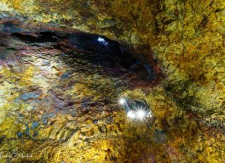 Reise zum Mittelpunkt der Erde – Islands Vulkan Thrihnukagigur von Innen Reise zum Mittelpunkt der Erde - Islands Vulkan Thrihnukagigur von Innen