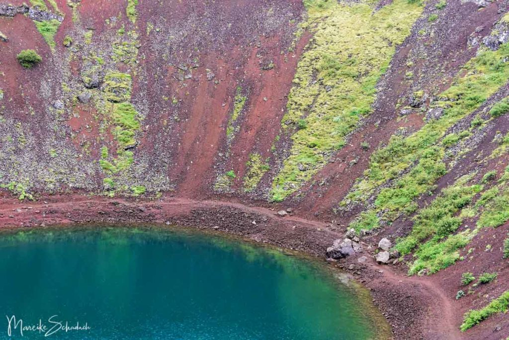 Vulkankrater Kerið Island