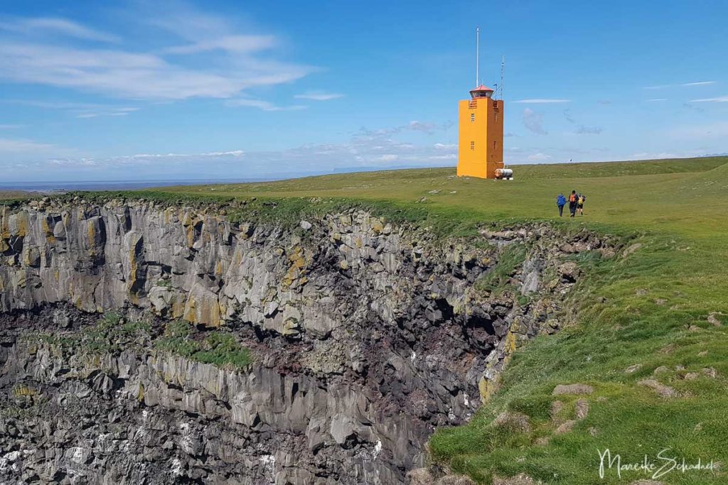 Leuchtturm bei Ingólfshöfði - Island