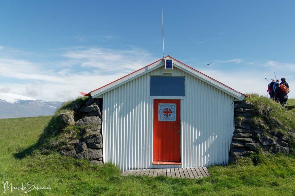 Schutzhütte bei Ingólfshöfði - Island