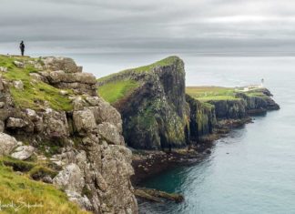 Neist Point - Spectacular Cliffs on Skye and Orca Hotspot Neist Point - Schönste Klippen von Skye und Orca Hotspot