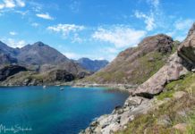 The Heart of the Cuillins and the Bad Step, Isle of Skye Das Herz der Cuillins und der Bad Step, Isle of Skye
