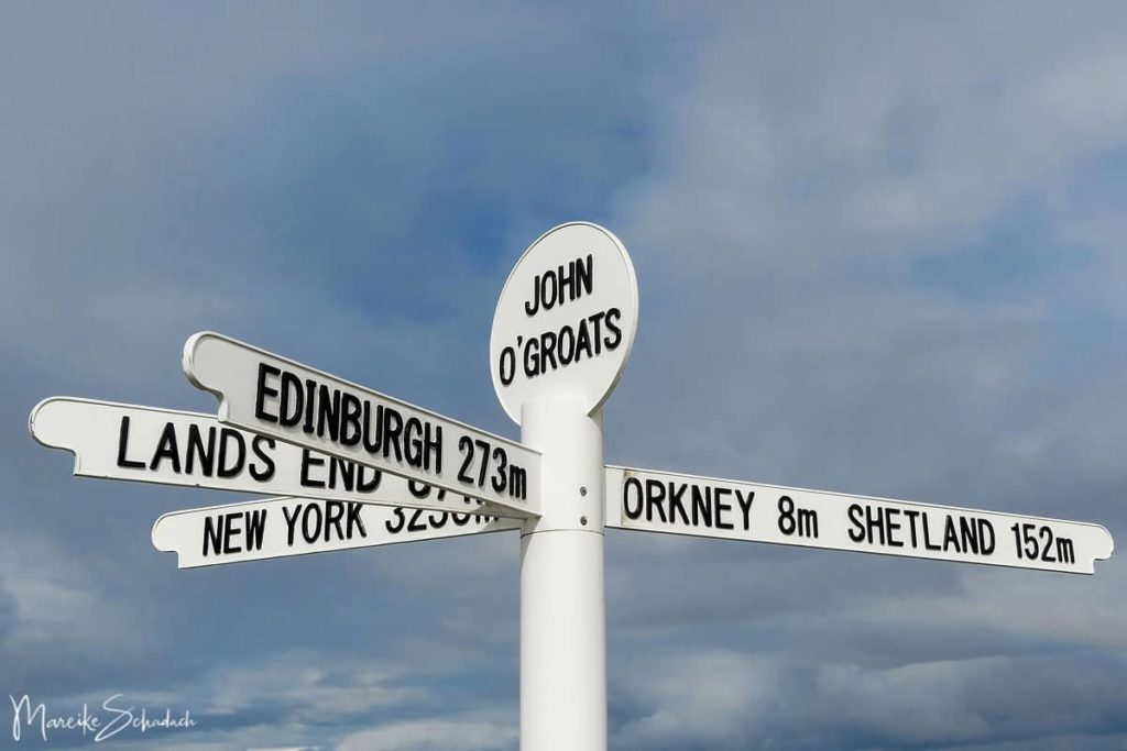 John O'Groats - North Coast 500 – Roadtrip in Schottland 