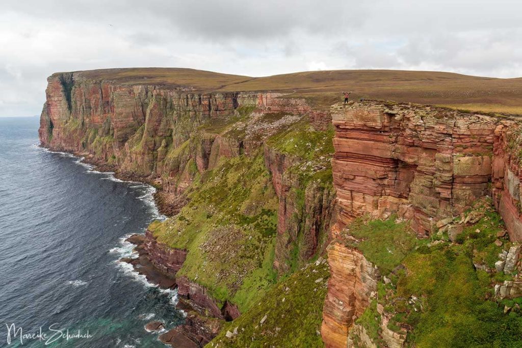 Sandsteinklippen am Old Man of Hoy - Orkneys