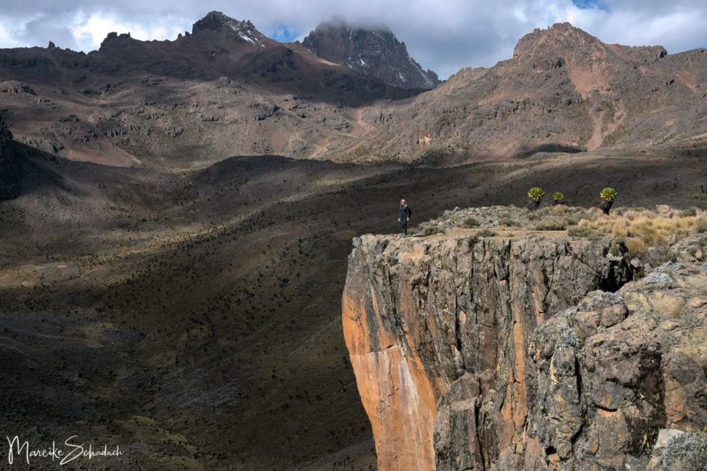 Mount Kenya - Chogoria-Sirimon Route zum Point Lenana 