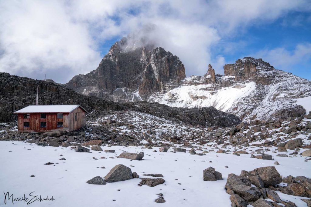 Mount Kenya - Chogoria-Sirimon Route zum Point Lenana - Austrian Hut