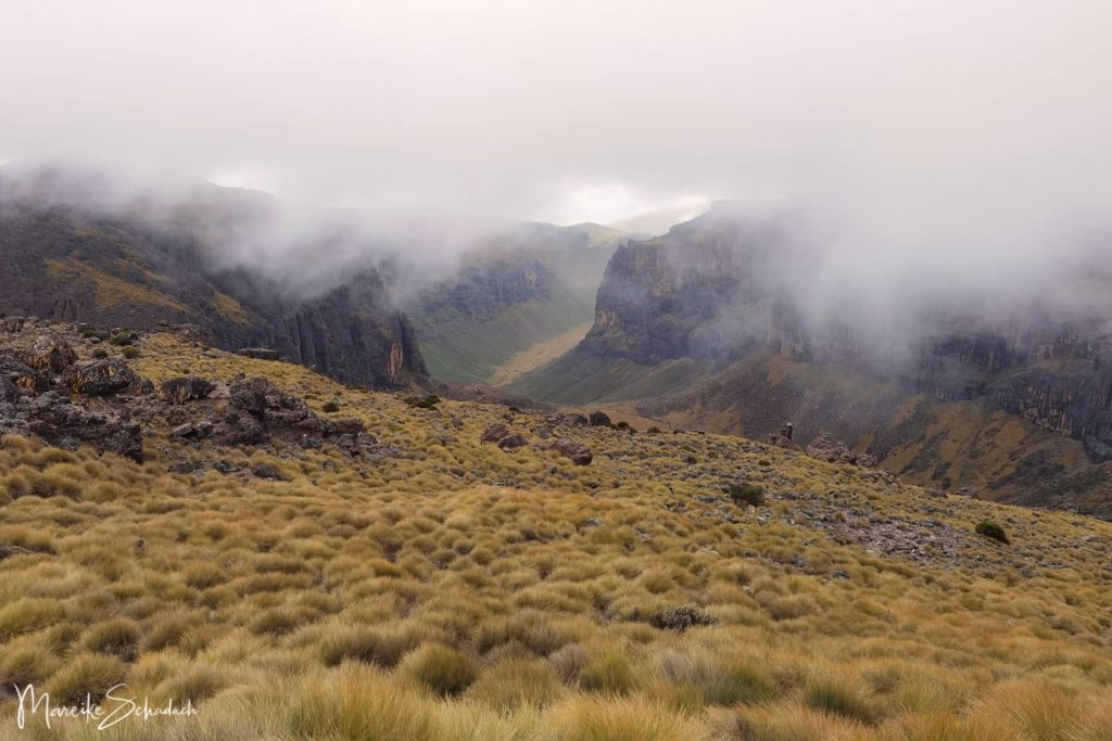 Mount Kenya Treckingtour Route Chogoria-Sirimon