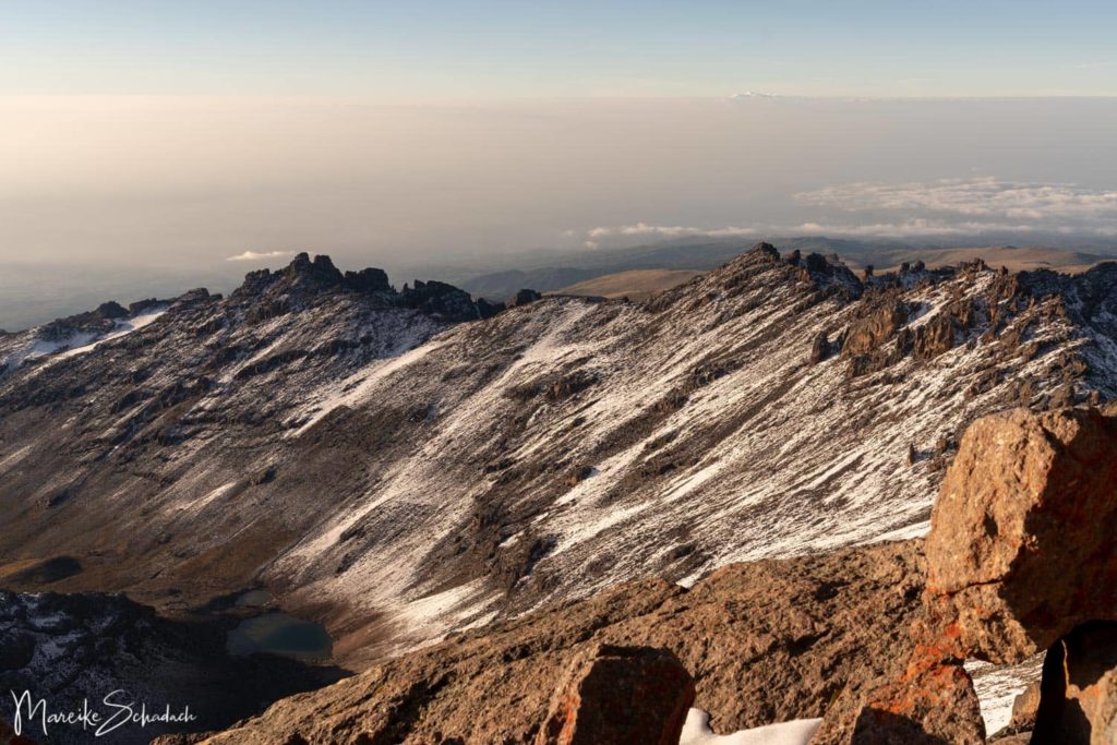 Mount Kenya - Chogoria-Sirimon Route zum Point Lenana