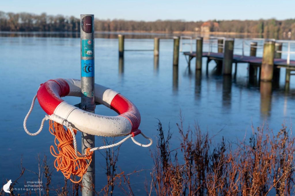 Rettungsring am Tegeler See - Berlin Greenwichpromenade