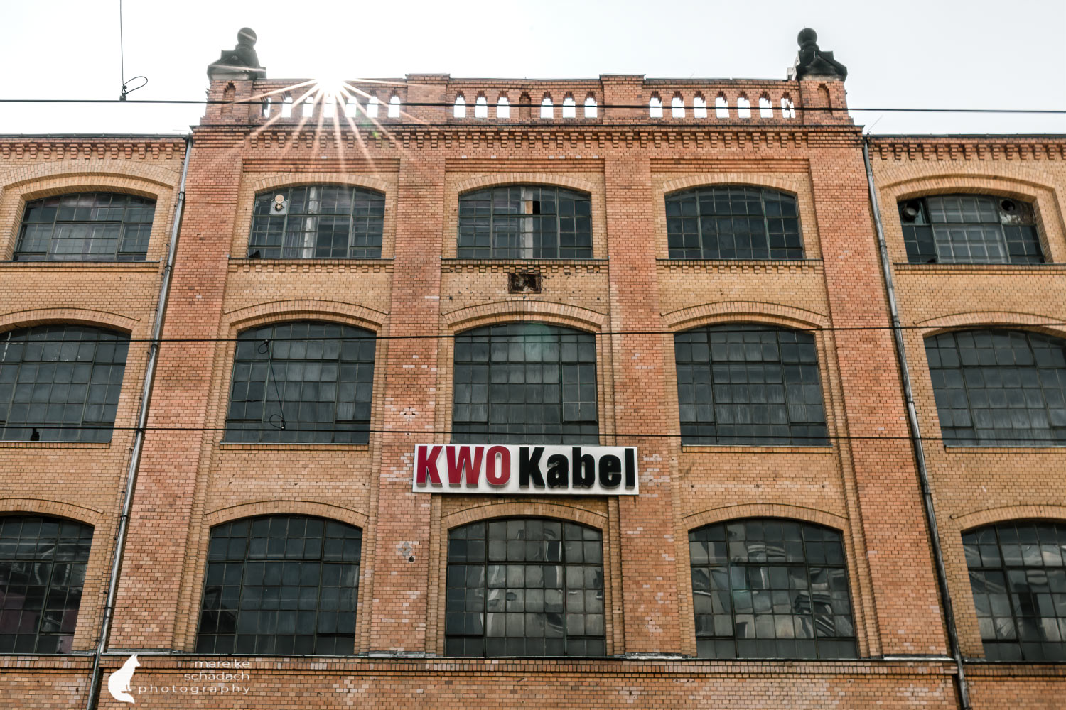 Fototour zur Industriearchitektur Schöneweide Berlin, hier das Kabelwerk KWO Oberschöneweide