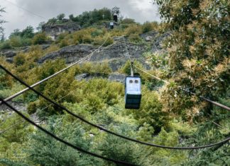 Tschiatura – Legendäre Seilbahnen, Lost Places, Sowjetarchitektur und mehr Tschiatura Seilbahnen