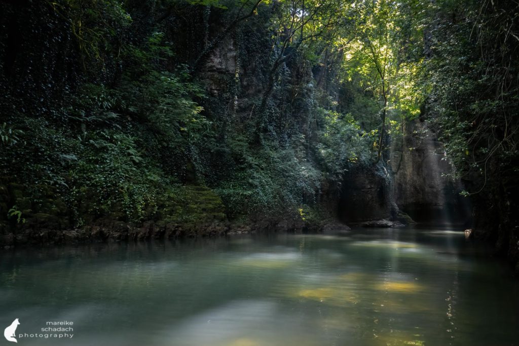 Martvili Canyon in Georgien