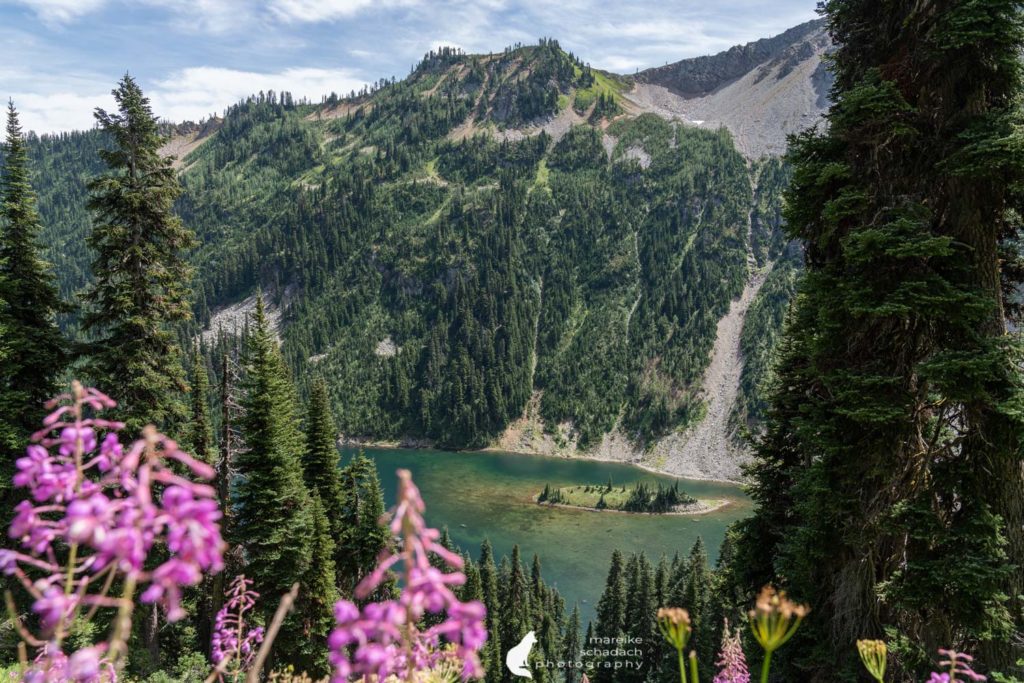 Ann Lake beim Maple Pass Loop bei den North Cascades