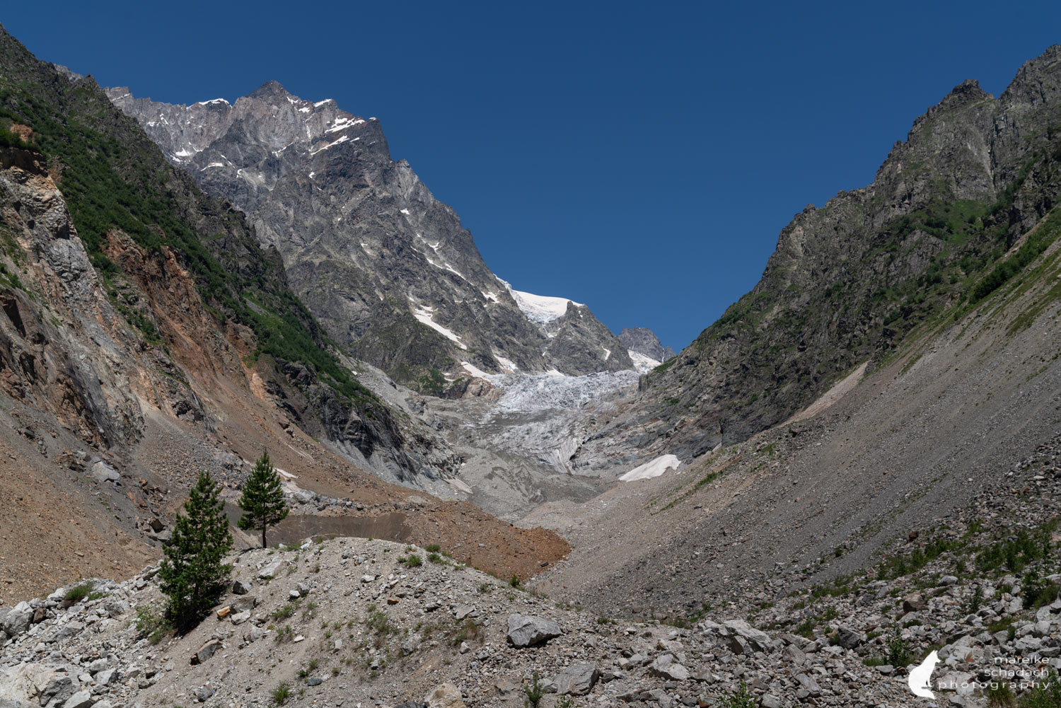 Chalaati Gletscher bei Mestia
