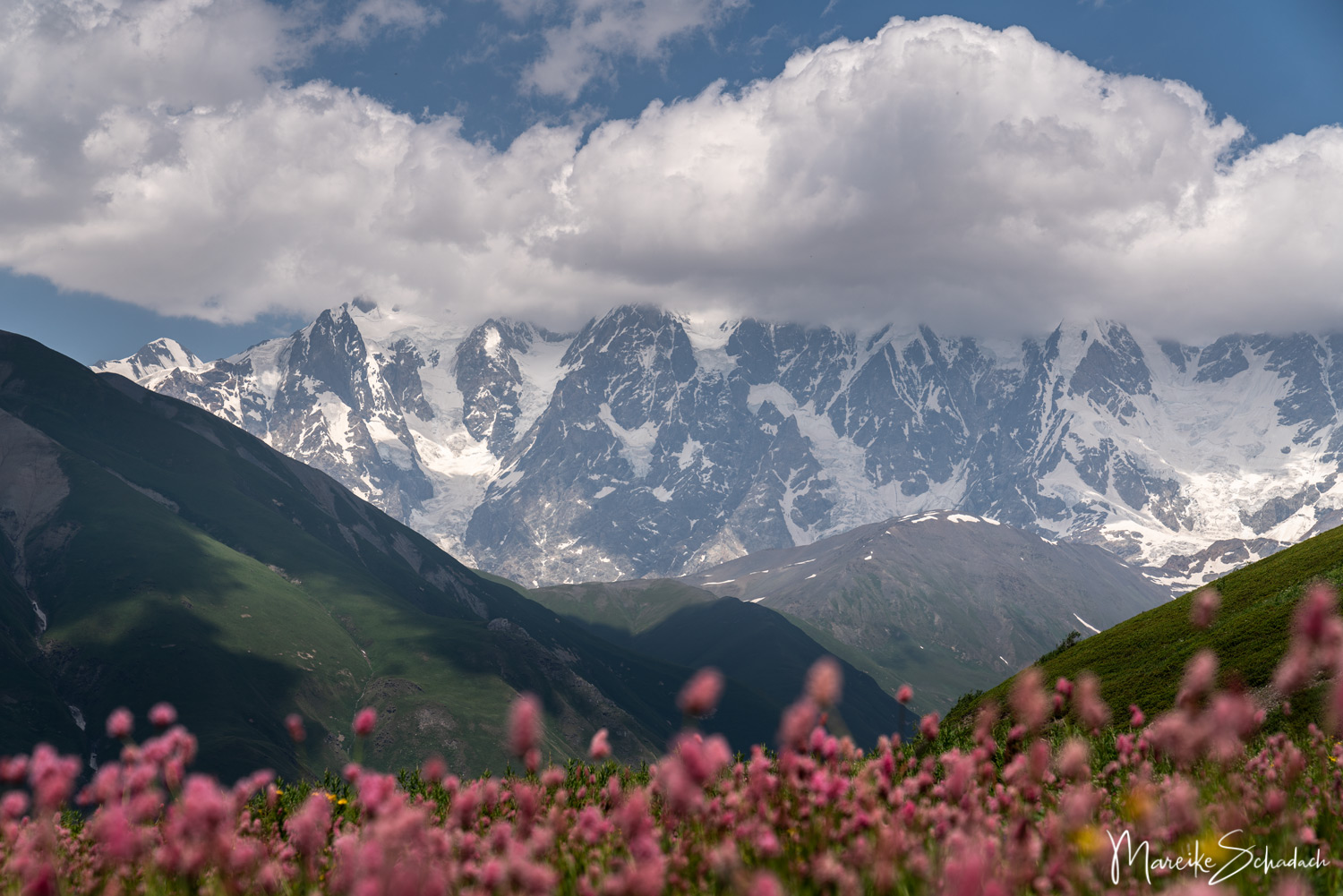 Mountains Ushguli Georgia