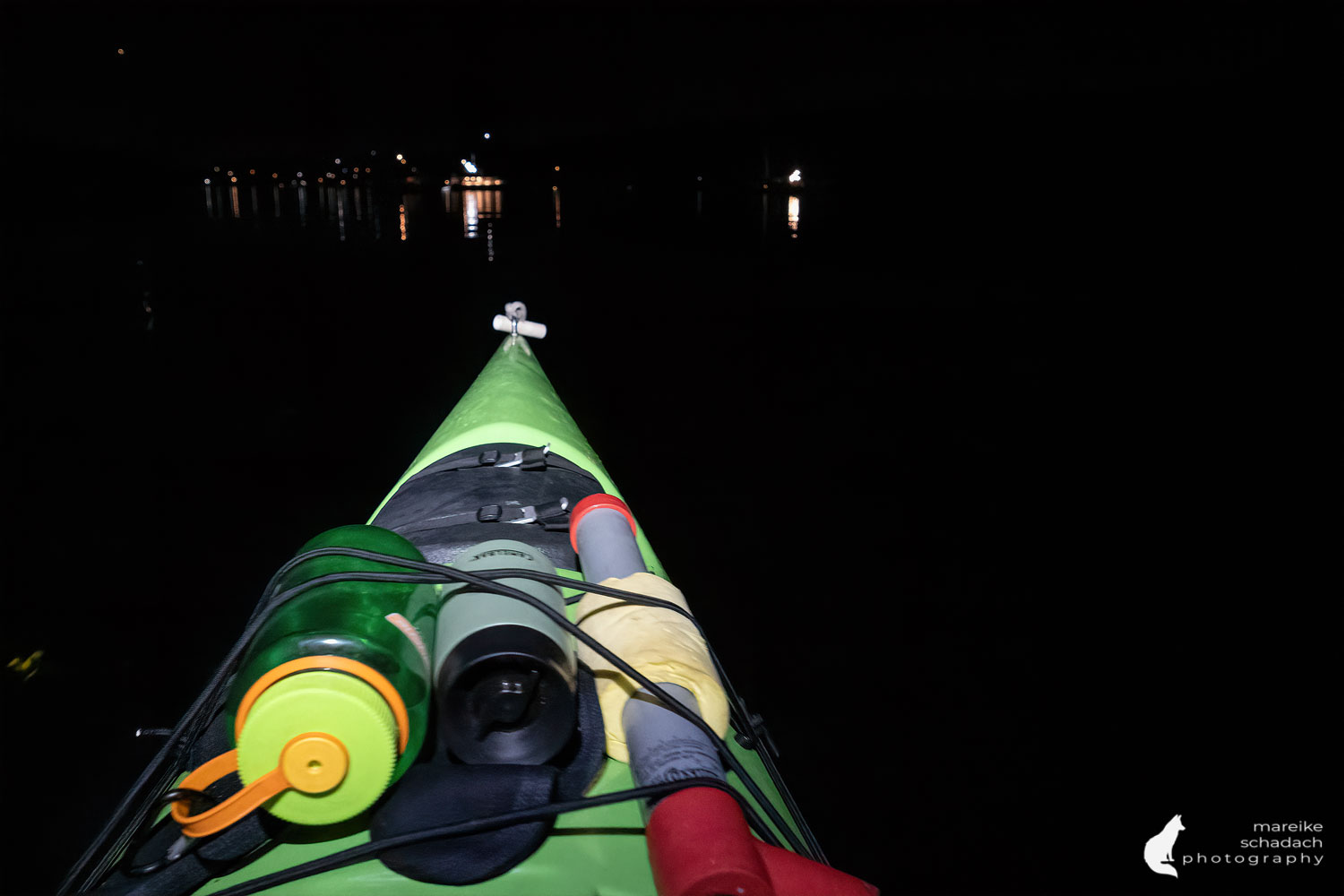 Nachtpaddeln bei unserer Kajaktour bei den San Juan Islands