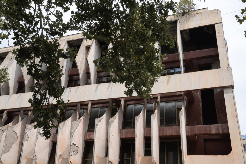 Brutalismus in Tiflis - Technische Bibliothek