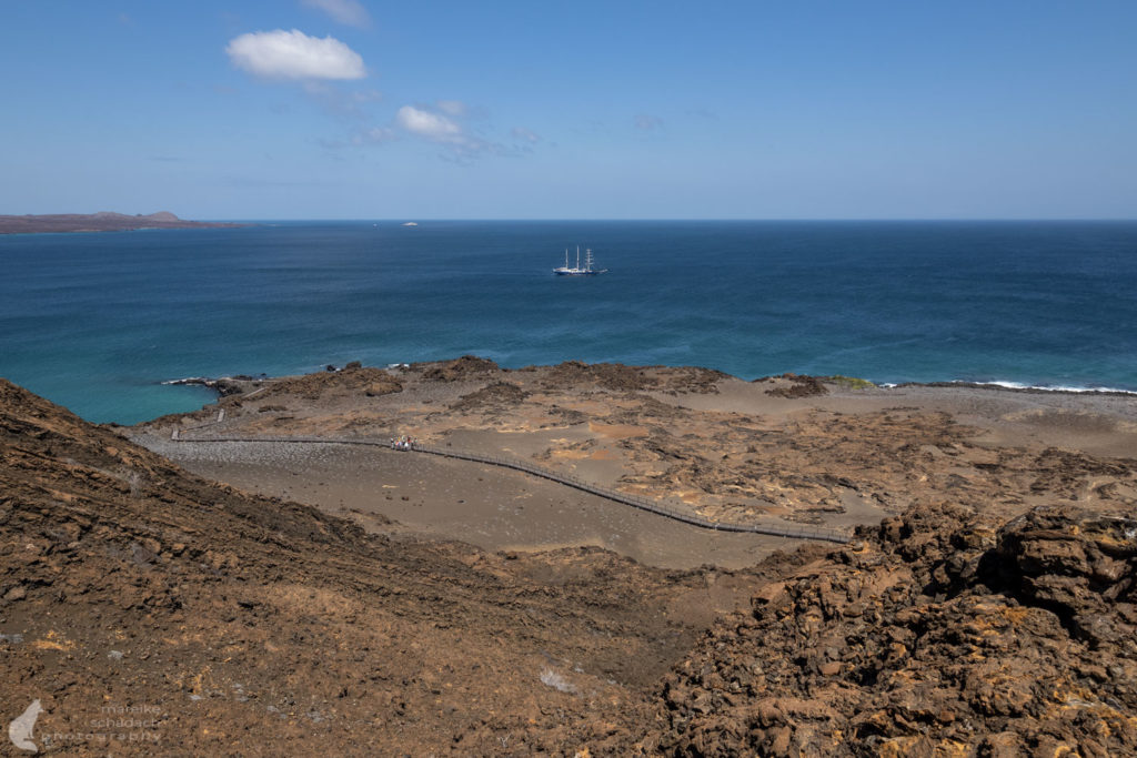 Lavalandschaft der Galapagos Insel Bartolome