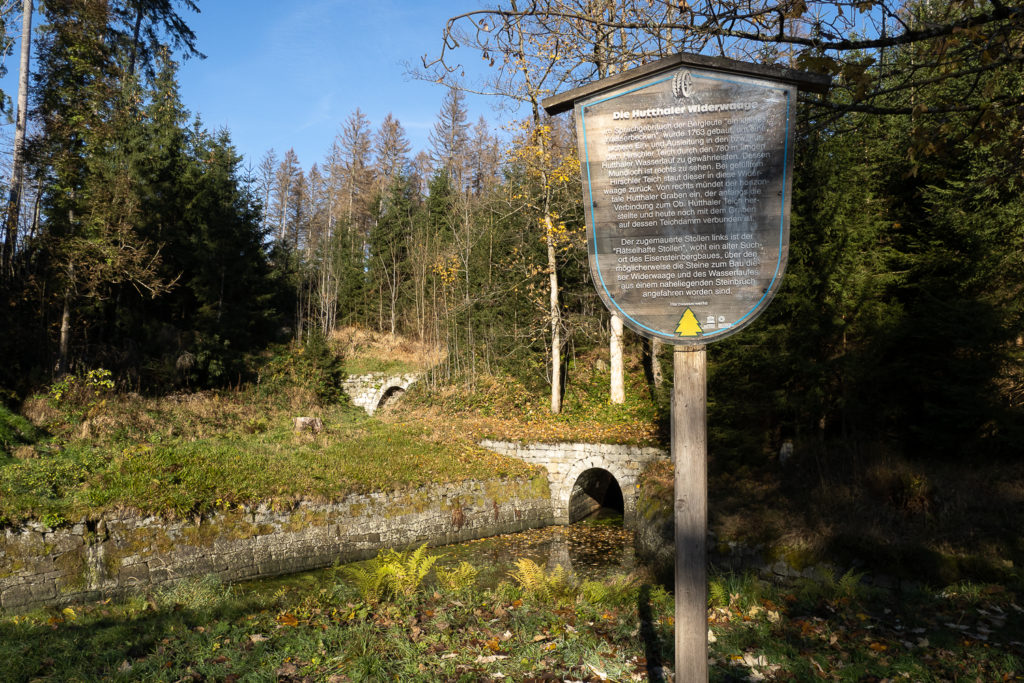 Oberharzer Wasserregal am Hexenstieg im Harz