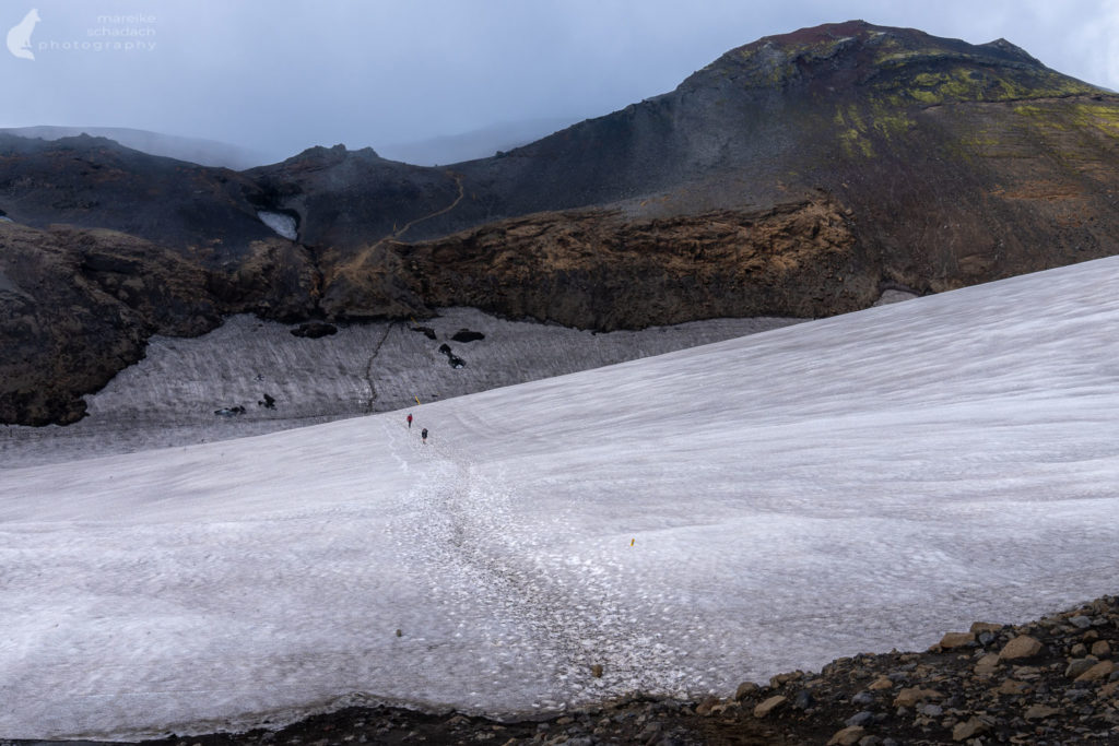 Fimmvörðuháls – Trekking in Island