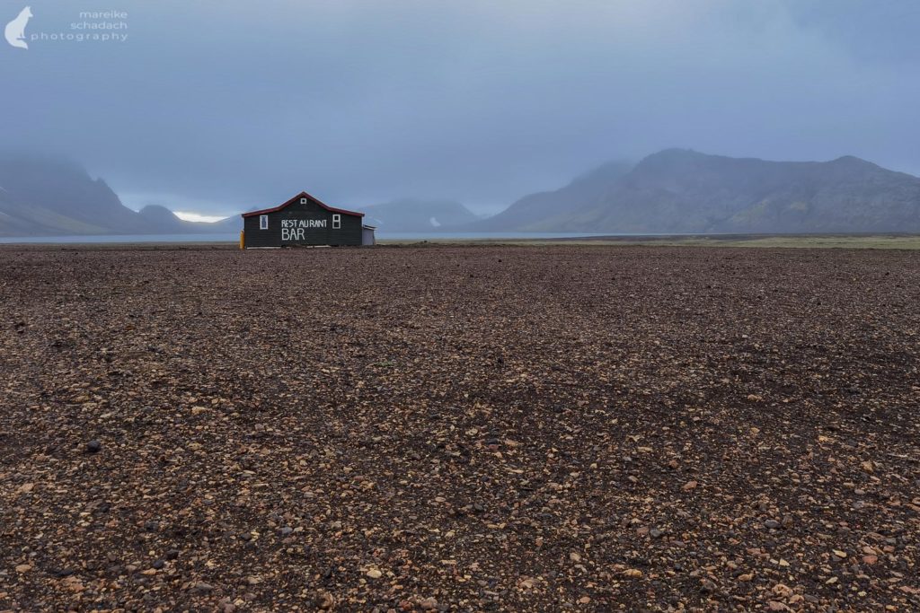 Laugavegur Island Restaurant im Camp Alftavatn