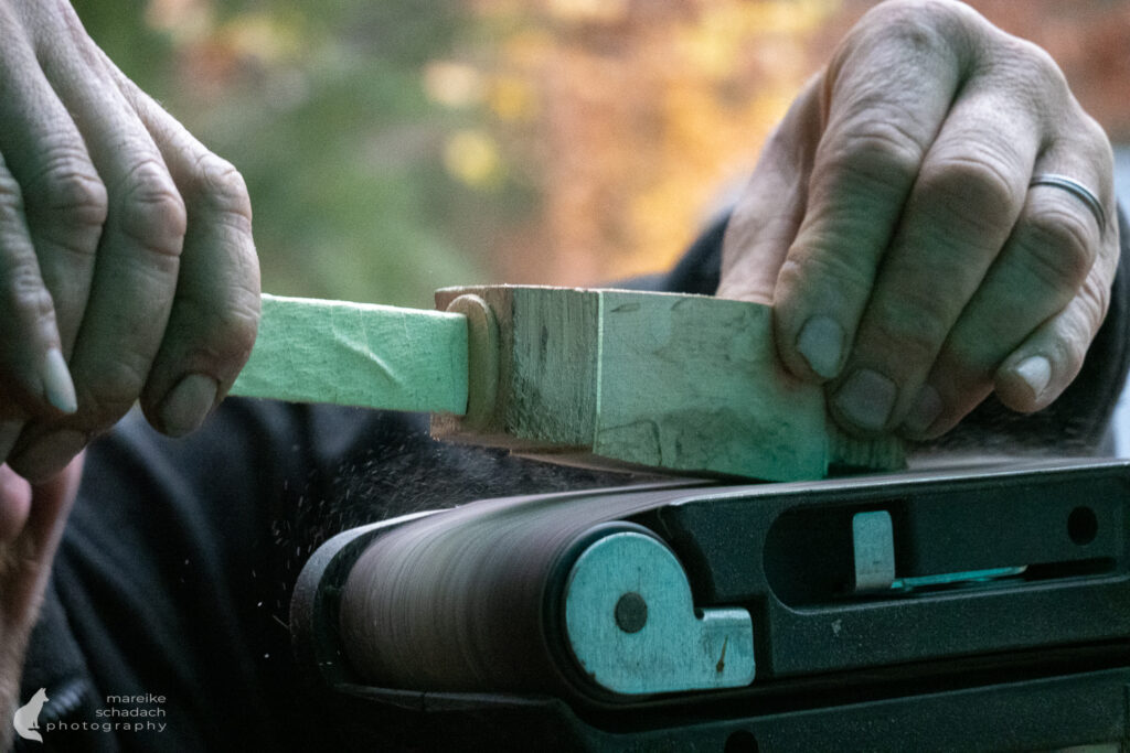 Messerbaukurs im Outdoorcamp bei Trekk'n Guide