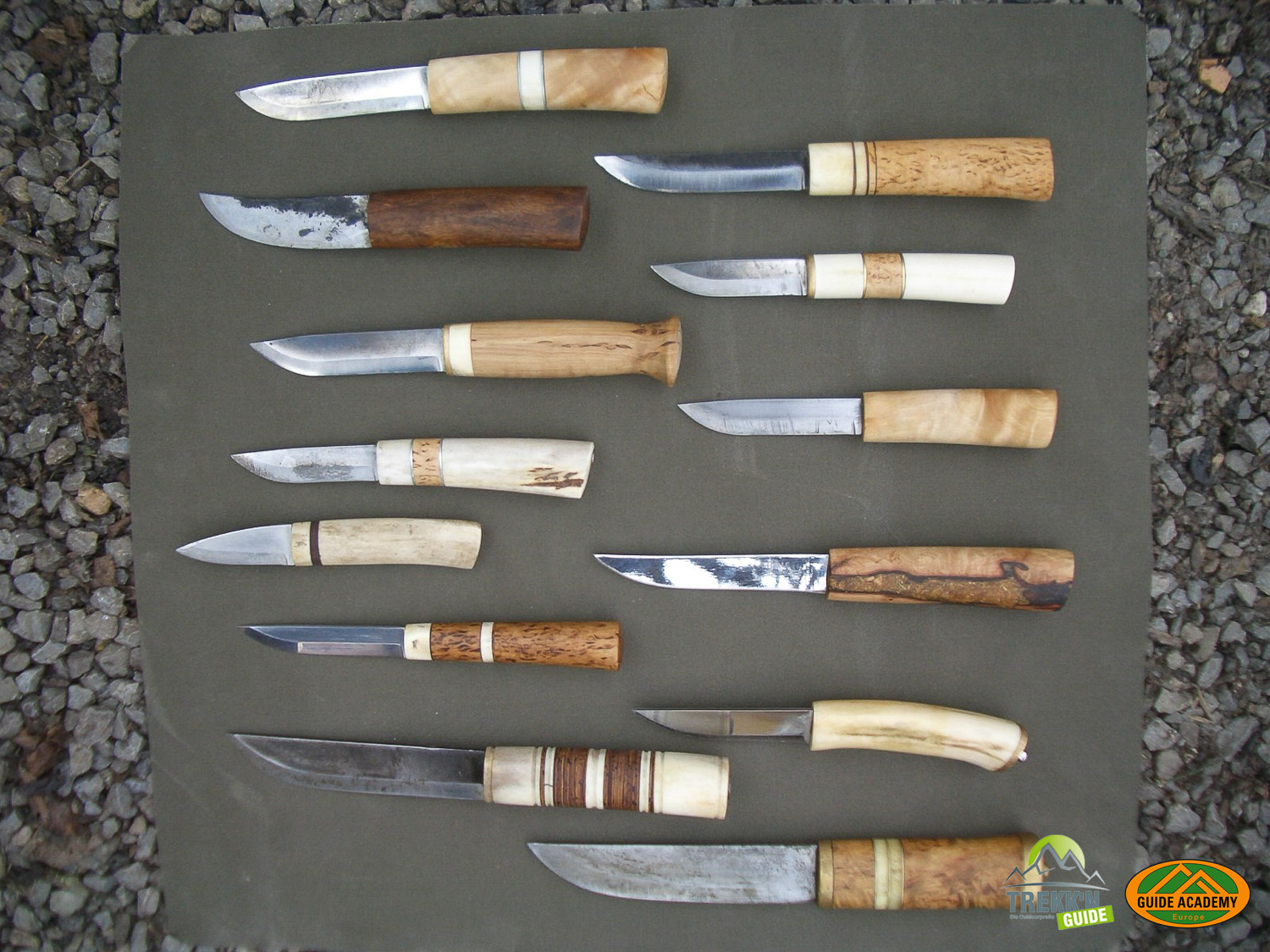 Outdoormesser nach samischem Vorbild aus dem Messerbaukurs bei Trekk'n Guide