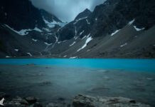 Wanderung zum Blåisvatnet “Blauer See” in den Lyngenalpen, Norwegen Wanderung zum Blåisvatnet "Blauer See" in den Lyngenalpen, Norwegen