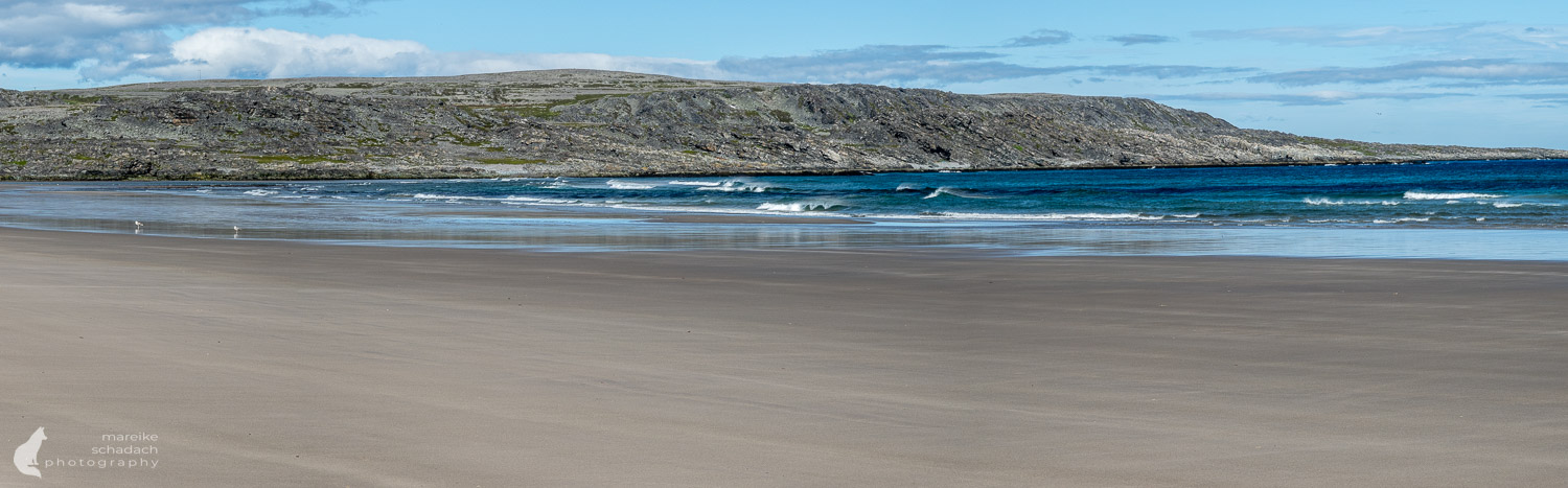 Varanger Fjord: Strand bei Hamningberg