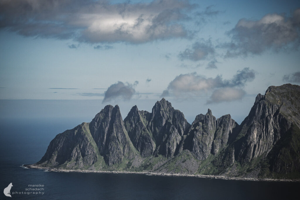 Panorama beim Husfjellet Hike auf Senja