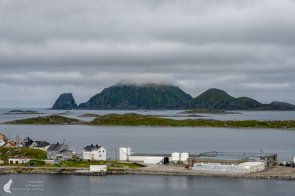 Blick auf Gjesværstappan