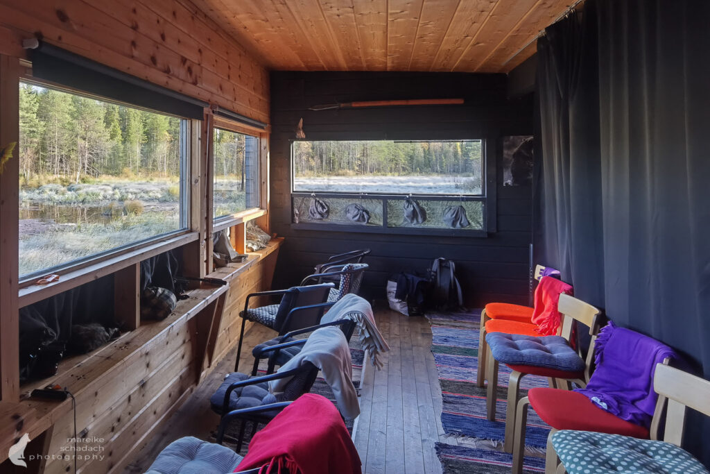 Fotoversteck in Finnland 