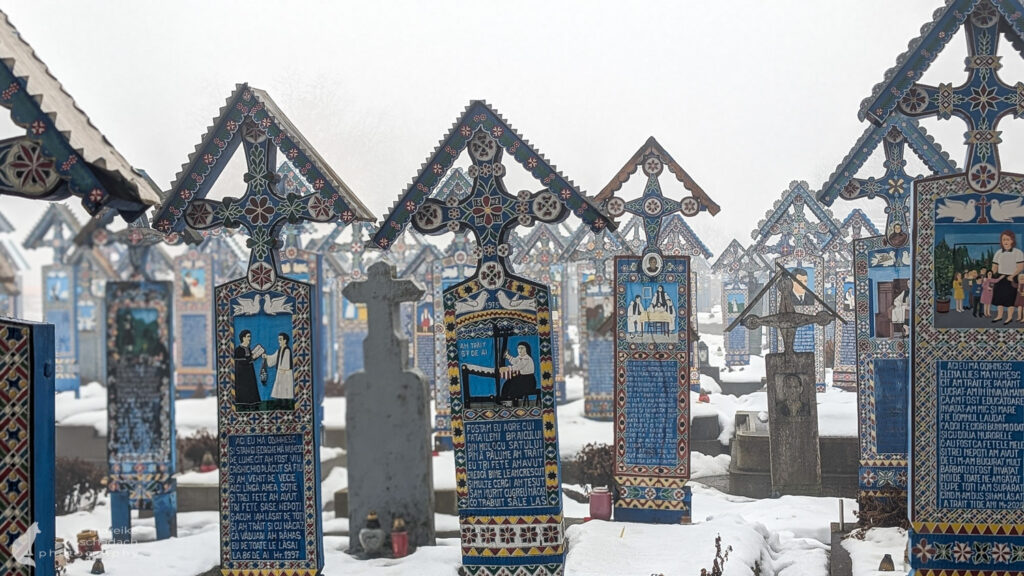 „Fröhliche Friedhof“ von Săpânța in Maramures