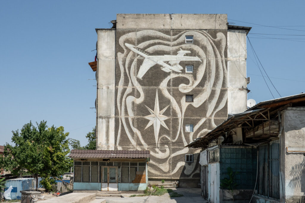 Mosaike Sowjetzeit in Osch