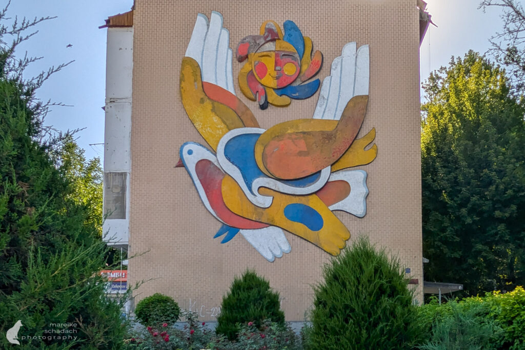 Mosaike Sowjetzeit in Osch